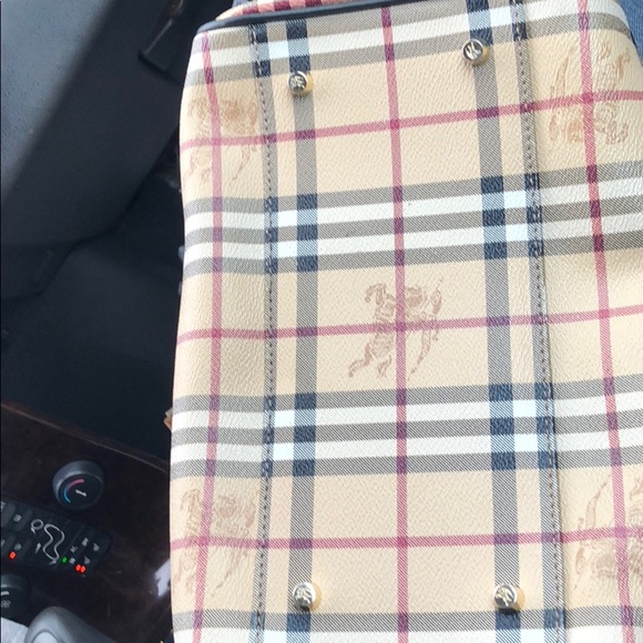 BURBERRY CLASSIC CHECK CANTERBURY HAYMARKET TOTE - Picture 5 of 8